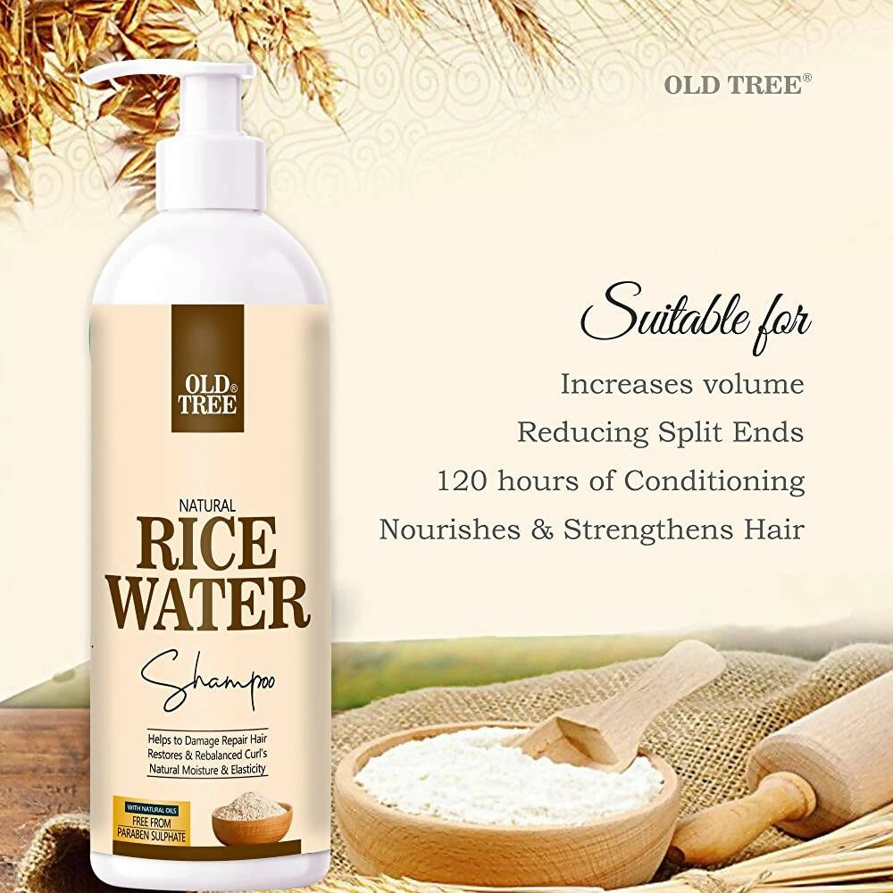 Old Tree Rice Water Shampoo for Damage Repair Hair | Grocsy