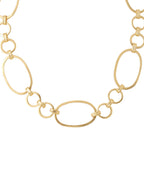 NVR Women Gold-Polished Statement Necklace | Grocsy