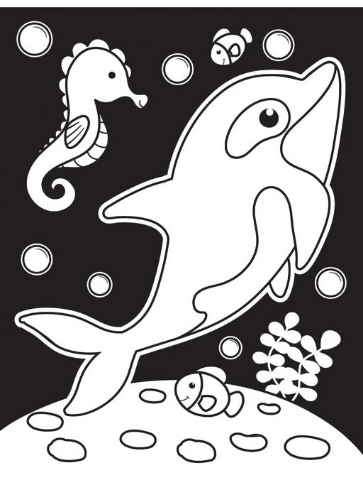 Dreamland Publications Under Ocean Neon Colour & Sticker Dots Book Over 500 Stickers for Kids | Grocsy