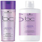 Schwarzkopf Professional BC Bonacure Keratin Smooth Perfect Micellar Shampoo- purple Combo | Grocsy