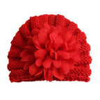 BabyMoon Baby Knitted Flower Cap | Grocsy