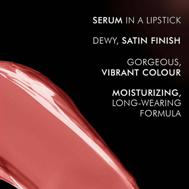 Lakme Absolute Skin Dew Satin Lipstick - 102 Nude Rose | Grocsy
