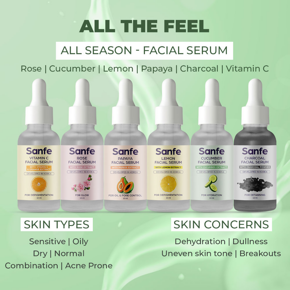 Sanfe Instant Hydration Cucumber Face Serum | Grocsy