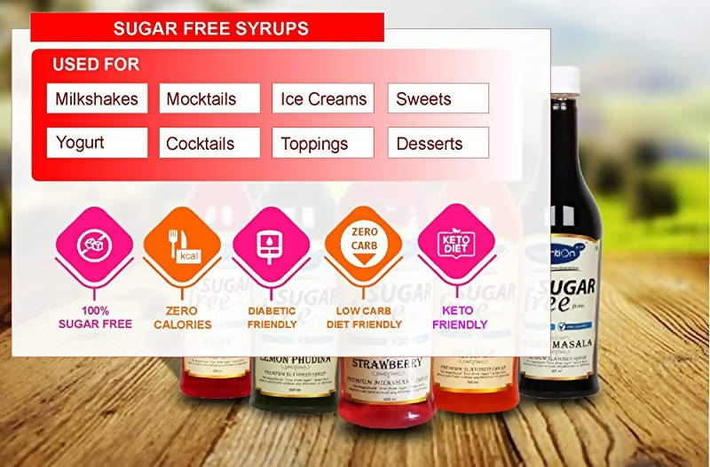 Newtrition Plus Sugar Free Orange Syrup | Grocsy
