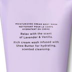 Victoria's Secret Lavender Vanilla Natural Beauty Moisturizing Cream Body Wash | Grocsy