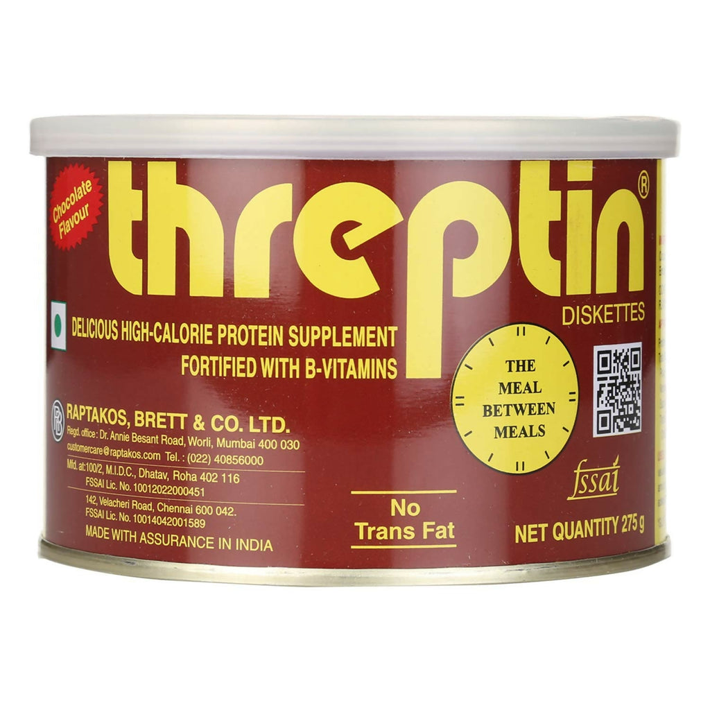 Threptin High-Calorie Protein Diskettes - Chocolate Flavor | Grocsy