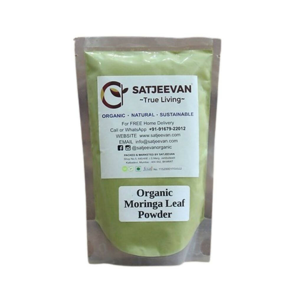 Satjeevan Organic Moringa Leaf Powder | Grocsy