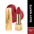 Faces Canada Comfy Silk Obsession Lipstick - Dramatic Rust 11 | Grocsy
