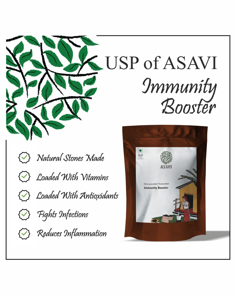 Asavi Stonemade Immunity Booster Powder | Grocsy