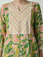 Myshka Women's Multi A-Line Kurta & Palazzos | Grocsy