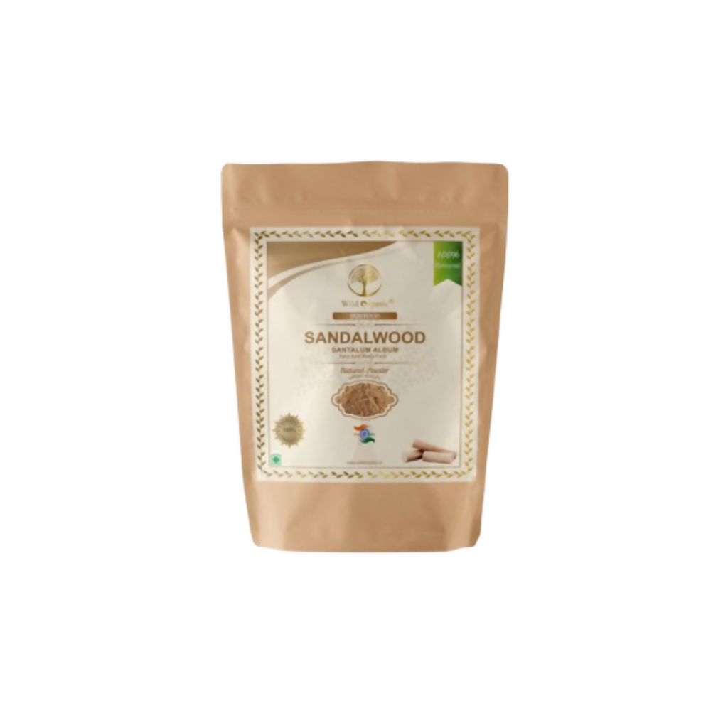 Wild Organic Sandalwood Powder For Skin And Body Pack | Grocsy