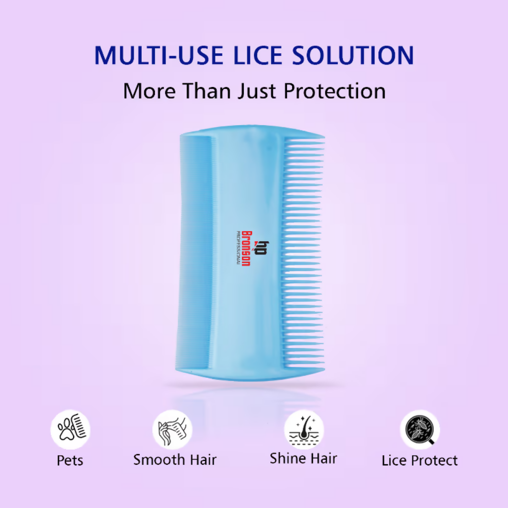 Bronson Professional Lice And Nits Removal Comb Big Size | Grocsy