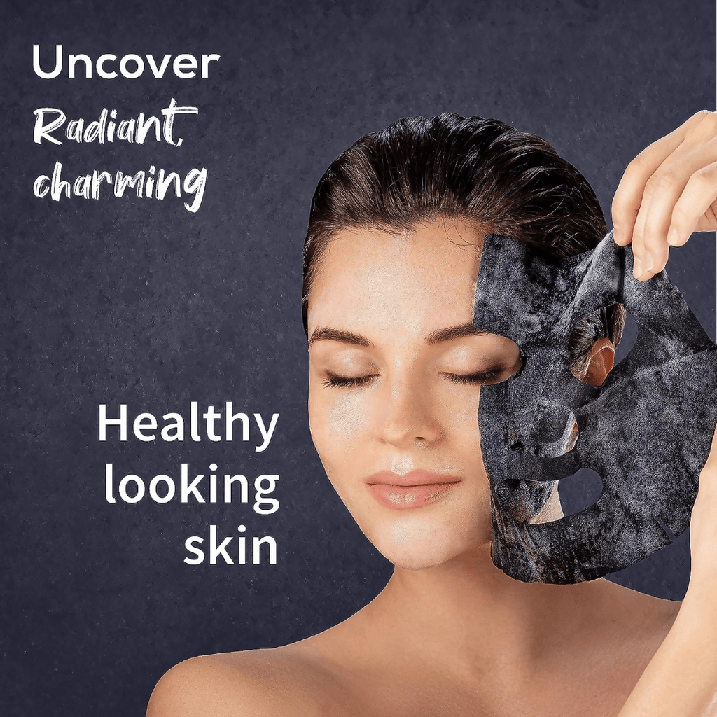 Ayouthveda Charcoal Coffee Face Serum Sheet Mask | Grocsy