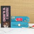 Black Panther Rakhi & Amul Raisin N Almond Chocolate | Grocsy