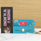 Black Panther Rakhi & Amul Raisin N Almond Chocolate | Grocsy