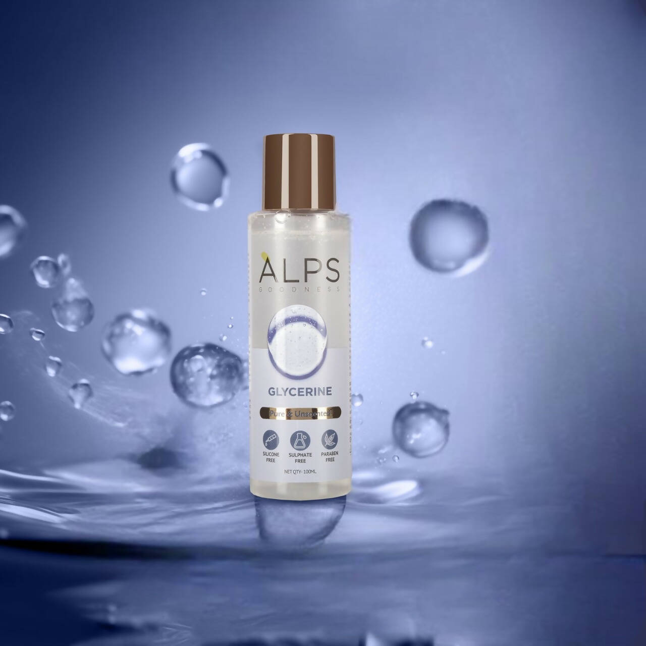 Alps Goodness 100% Pure Glycerine, Best For Dry Skin | Grocsy