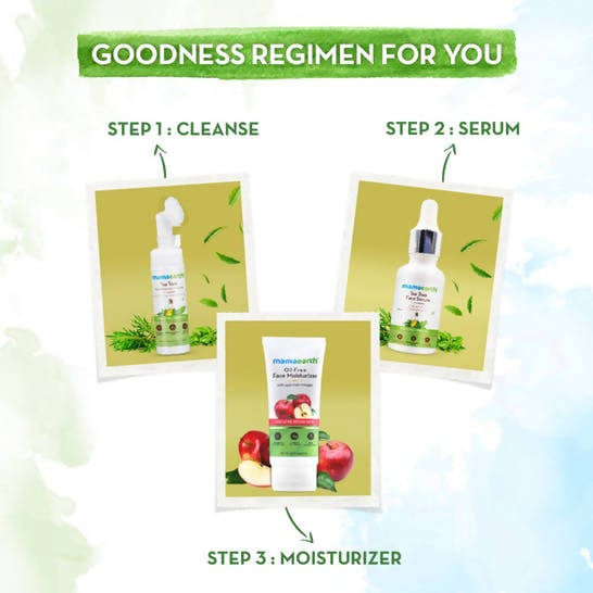 Mamaearth Tea Tree Foaming Face Wash with Tea Tree & Salicylic Acid | Grocsy