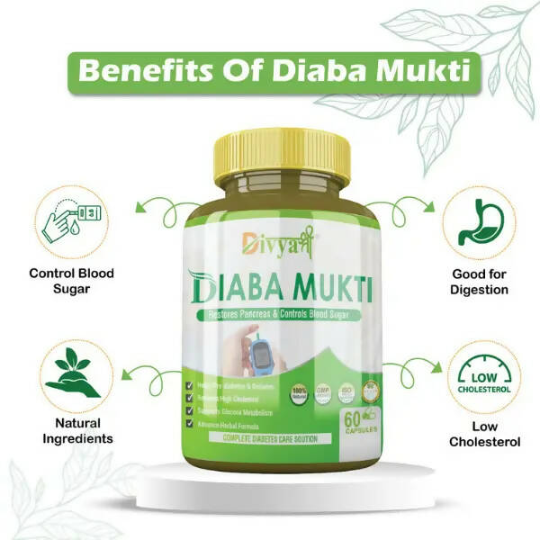 Divya Shree Diaba Mukti Capsules | Grocsy