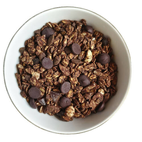 Thenibblebox Belgian Dark Chocolate Granola | Grocsy