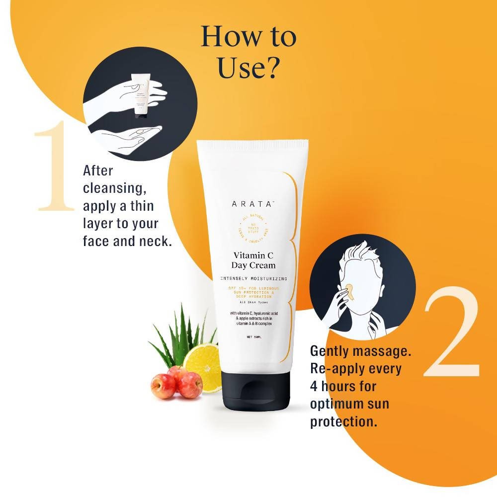 Arata Vitamin C Day Cream | Grocsy