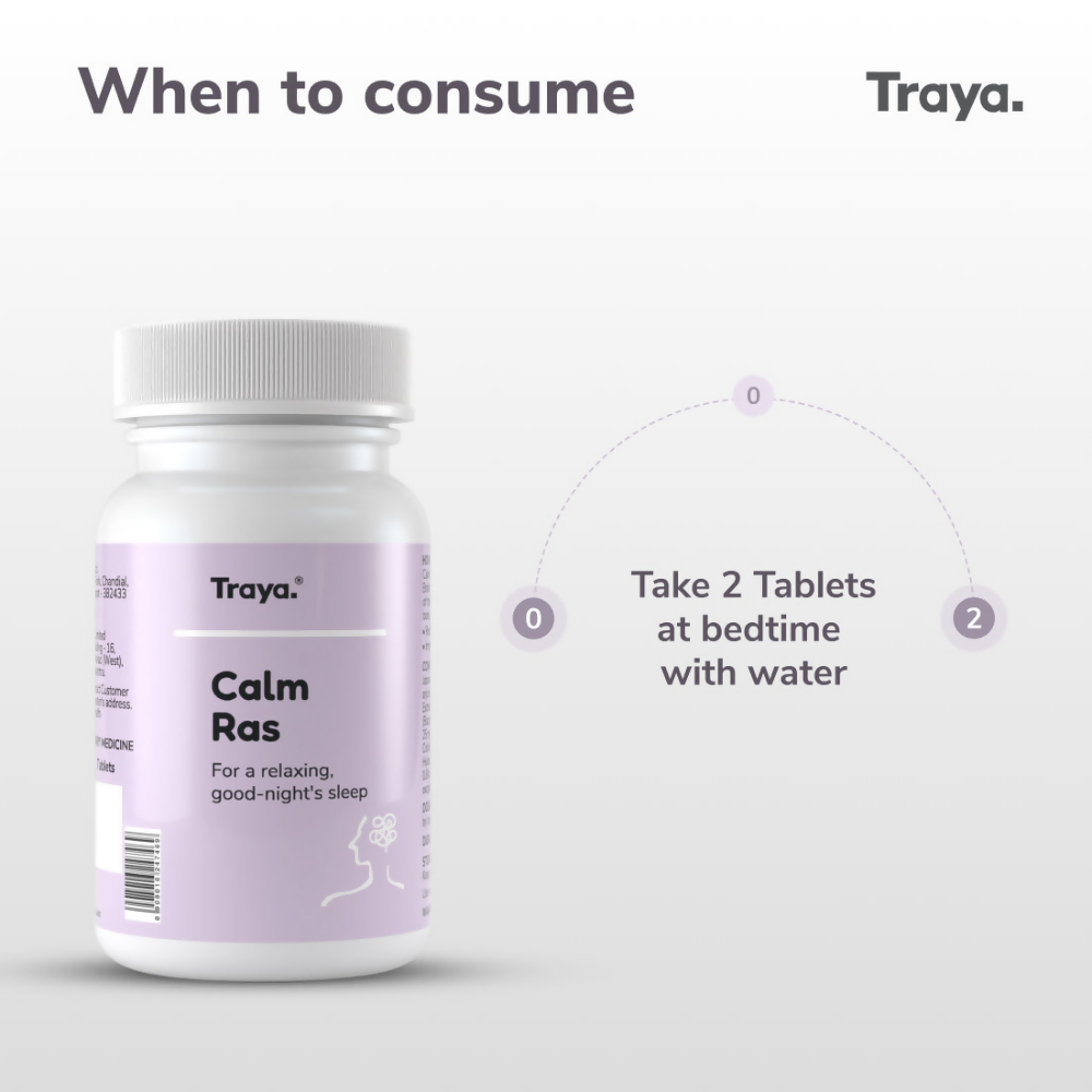 Traya Calm Ras Tablets | Grocsy