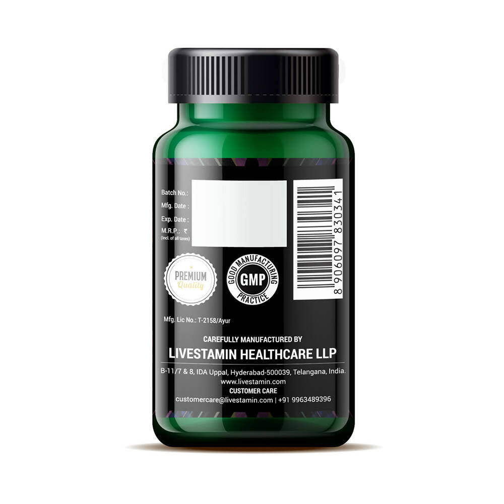 Livestamin Ashwagandha Capsules | Grocsy