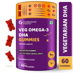Carbamide Forte Veg Omega 3 - DHA Gummies | Grocsy