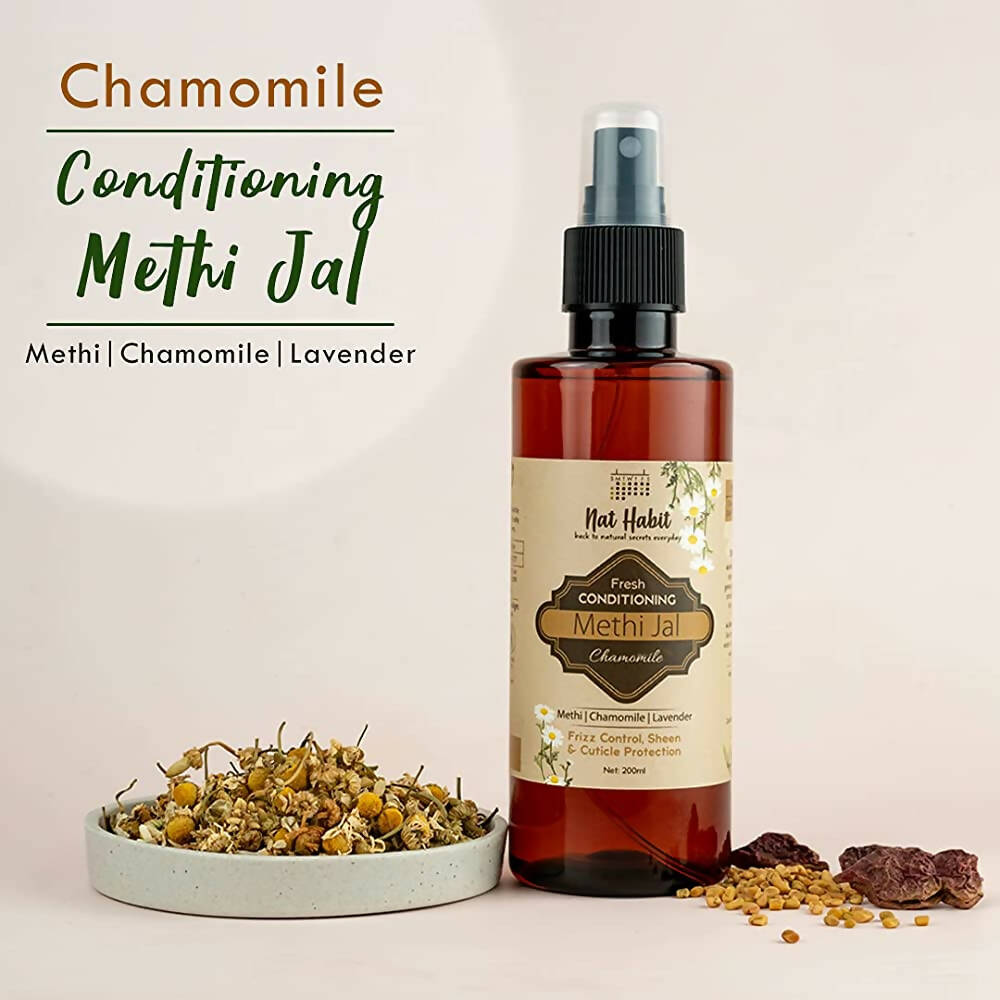 Nat Habit Chamomile Conditioning Methi Jal Hair Serum Spray | Grocsy