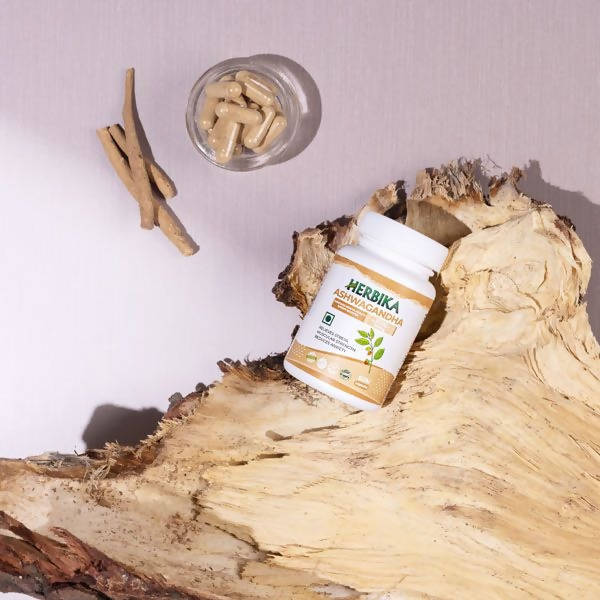 Herbika Ashwagandha Capsules | Grocsy