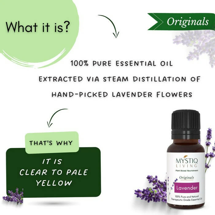 Mystiq Living Originals Lavender Essential Oil | Grocsy