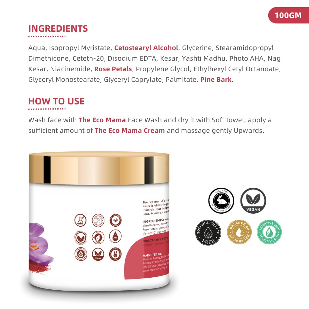 The Eco Mama Anti Pigmentation Cream | Grocsy