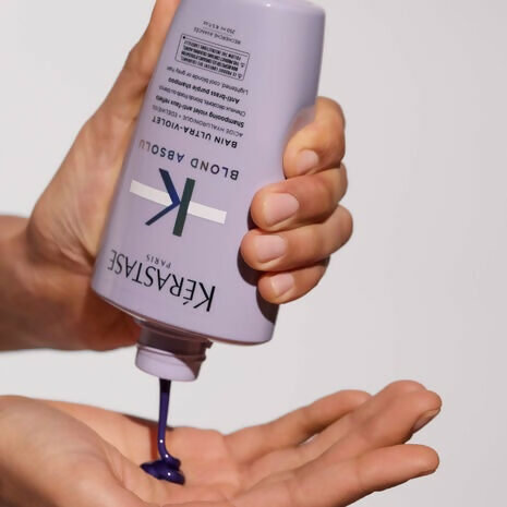Kerastase Blond Absolu Bain Ultra-Violet Purple Shampoo | Grocsy