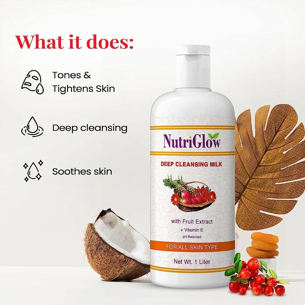 NutriGlow Deep Cleansing Milk | Grocsy