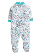Daddy - G Rompers/Sleepsuits/Jumpsuit /Night Suits for New Born Babies - Mint Green | Grocsy