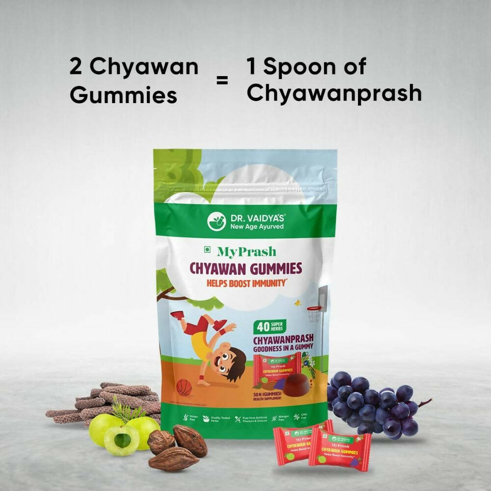 Dr. Vaidya's My Prash Chyawan Gummies | Grocsy