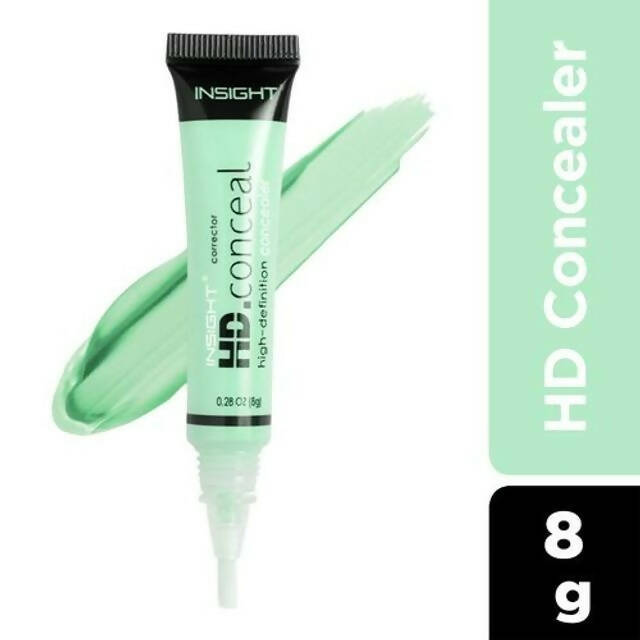 Insight Cosmetics Hd Concealer - Natural Finish, Water-Resistant - Pista Green | Grocsy