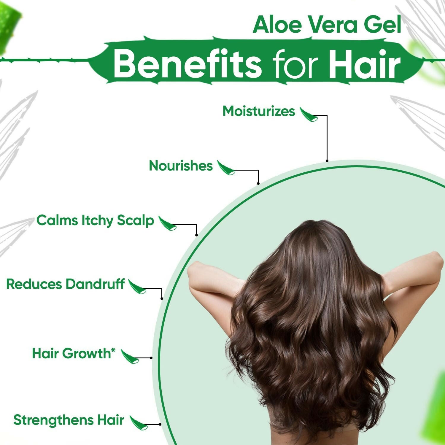 Kazima Pure Aloe Vera Gel For Hair, Acne, Scars, Dark Circles & Sunburn | Grocsy