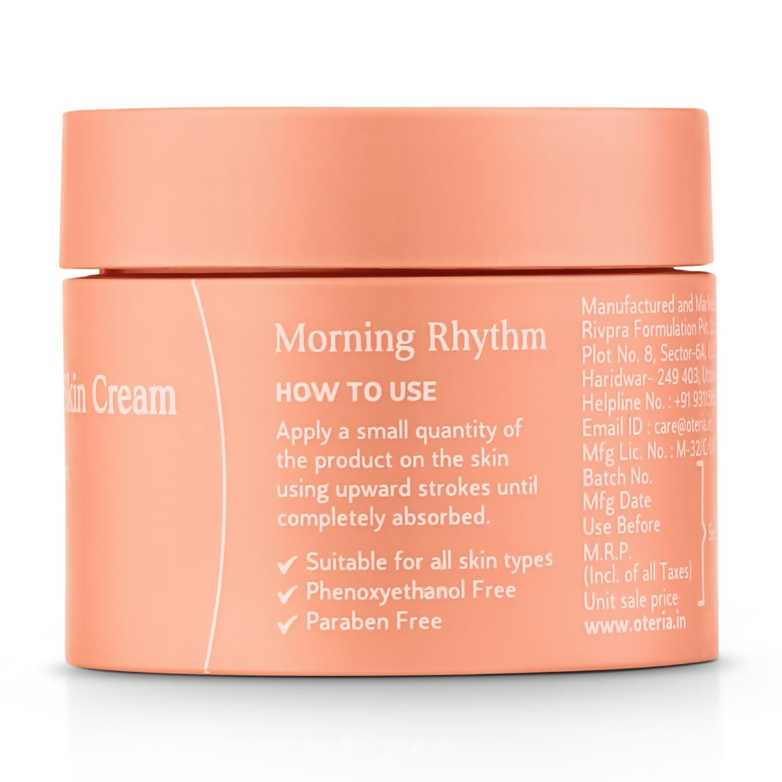 Oteria All Rounder Skin Face Cream - Enriched with Elecampane Root Extract For Anti Pollution Cream and Ultimate Moisturize | Grocsy