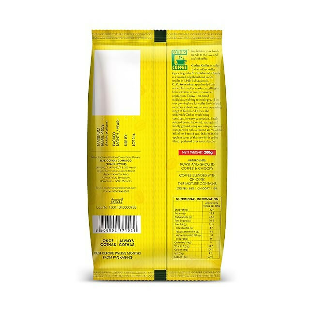 Cothas Coffee – Speciality Blend South Indian Filter Coffee Powder | Grocsy