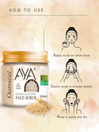 AYA Oatmeal Exfoliating Face Scrub | Grocsy