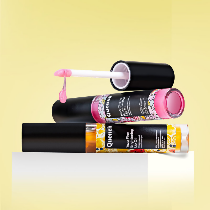 Quench Yuzu Citrus Brightening Lip Oil To Reduce Lip Pigmentation & Nourish Lips | Grocsy
