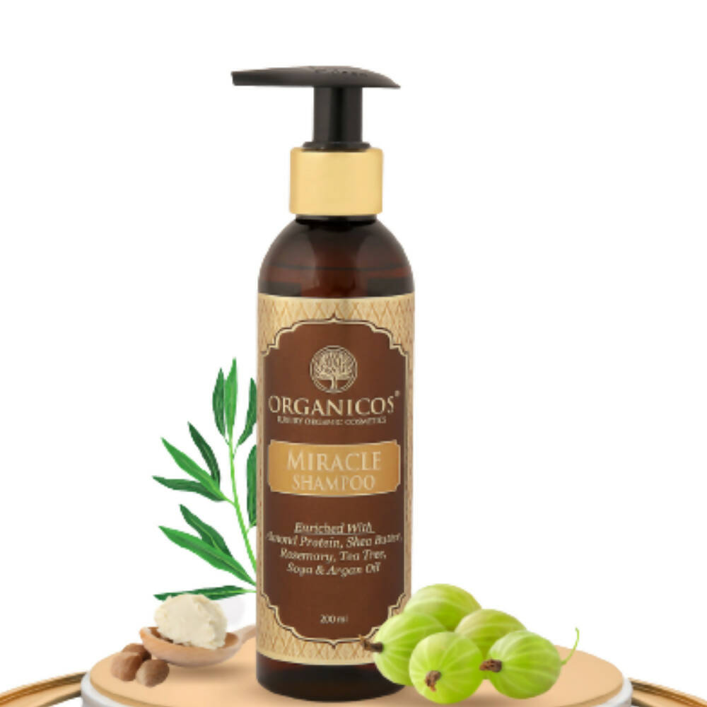 Organicos Miracle Anti Hair Fall Shampoo | Grocsy