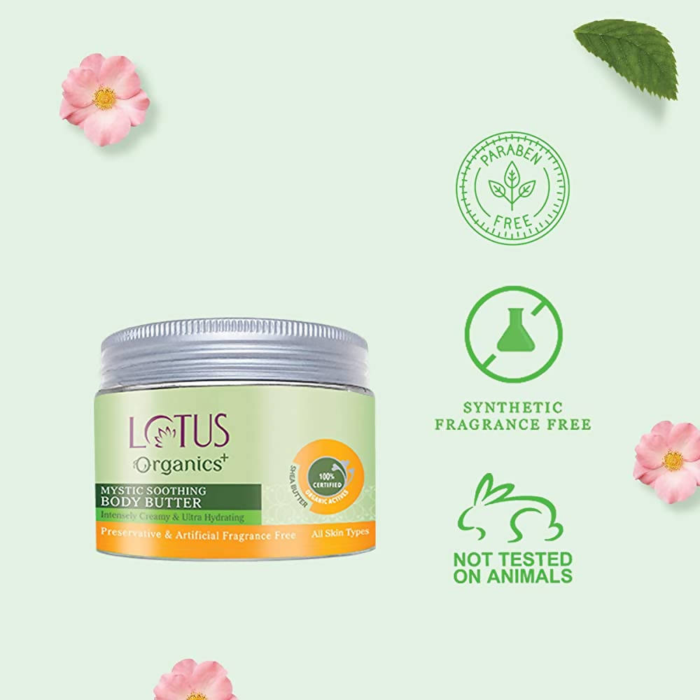 Lotus Organics+ Mystic Soothing Body Butter | Grocsy