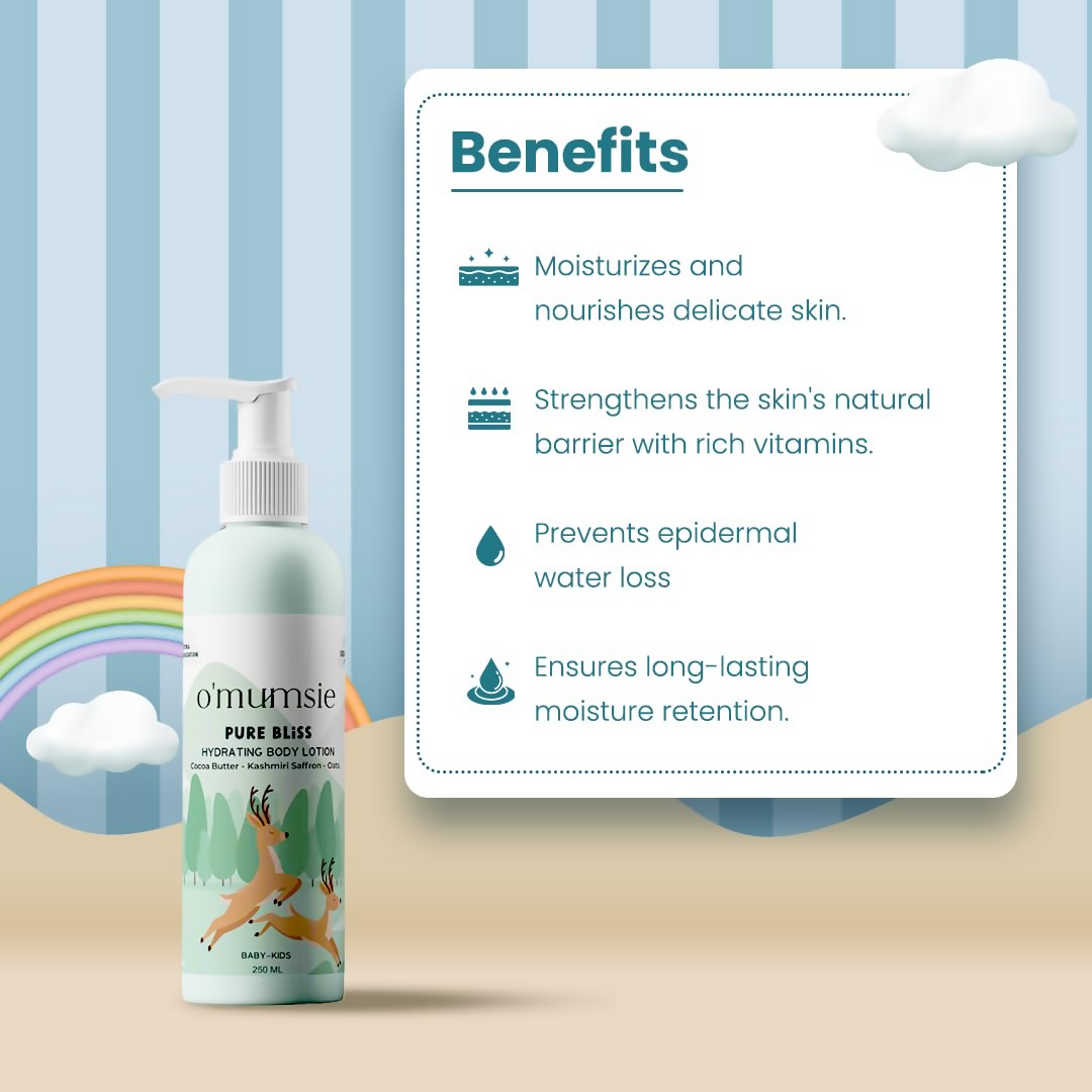 O'Mumsie Pure Bliss Natural Baby Body Lotion | Grocsy