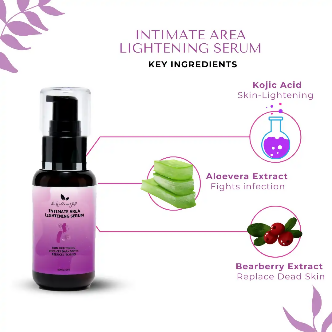 The Wellness Shop Intimate Area lightening Serum | Grocsy
