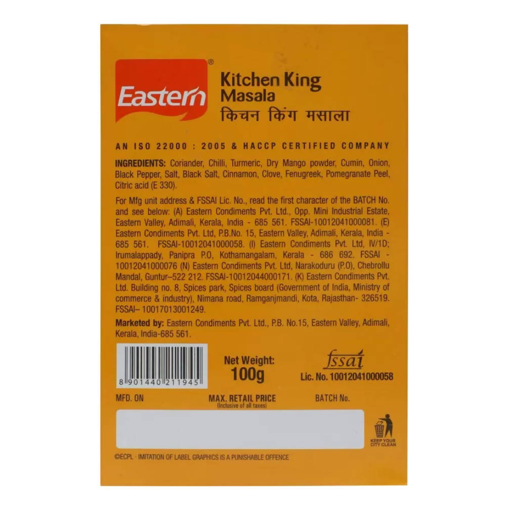 Eastern Kitchen King Masala | Grocsy