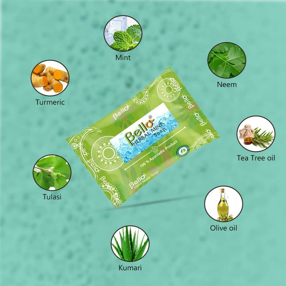 Bello Herbals Mint Soap | Grocsy
