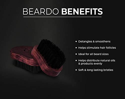 Beardo Nylon Beard Brush | Grocsy