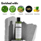 Detoxie Hairfall Control & Anti-Dandruff Capsicum Shampoo | Grocsy