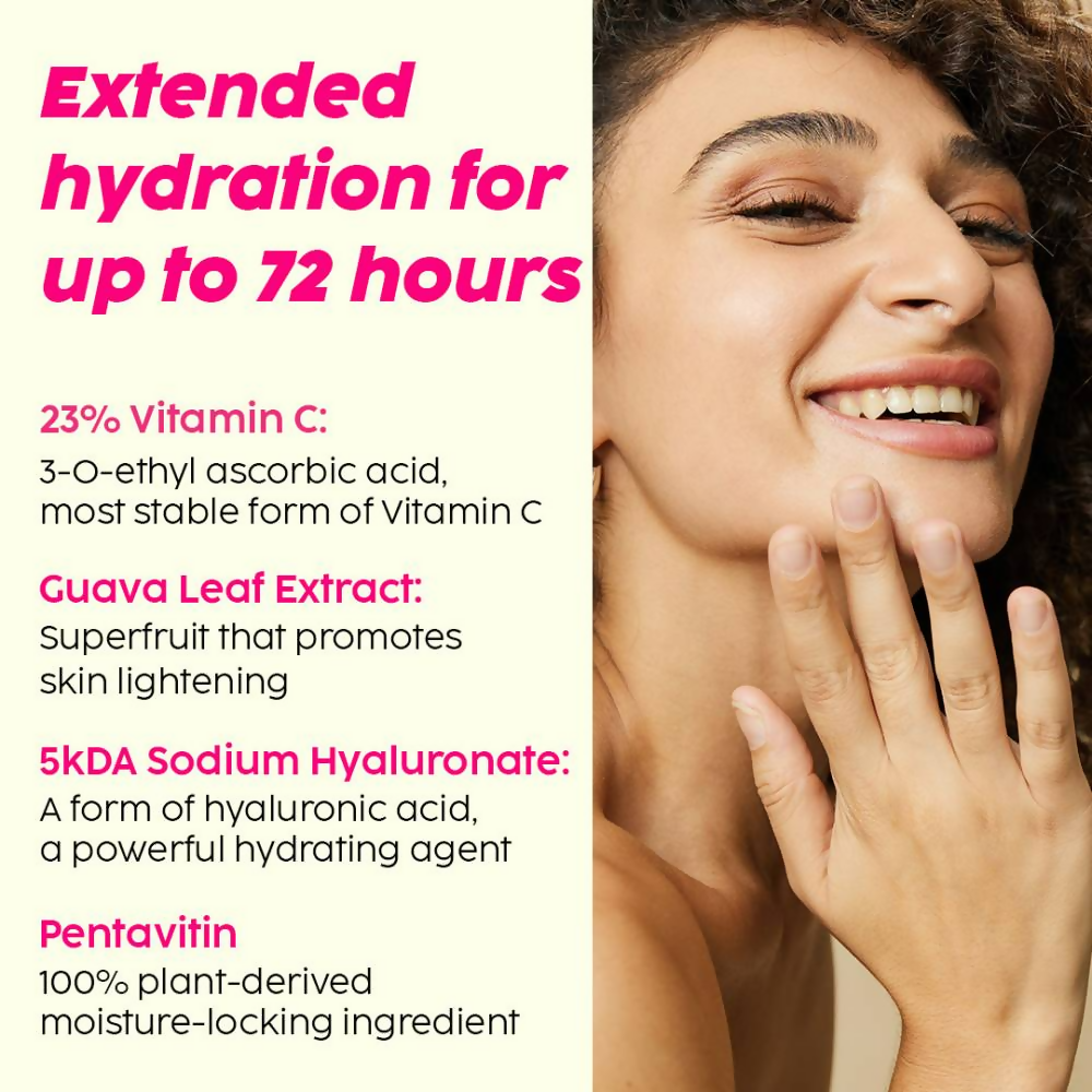 The Plant Fix Plix 23% Vitamin C Guava Face Serum & Vitamin C Guava Juicy Face Wash Combo | Grocsy